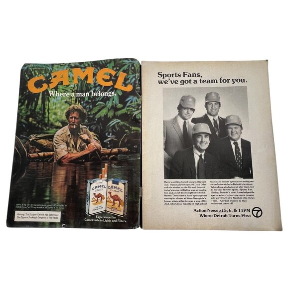 1982 Detroit Tigers Scorebook & Official Program MLB Vintage Baseball - Picture 7 of 12